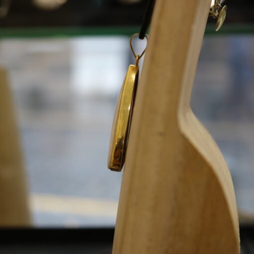 White Precious Opal Pendant in 9 Carat Gold Setting - Image 7
