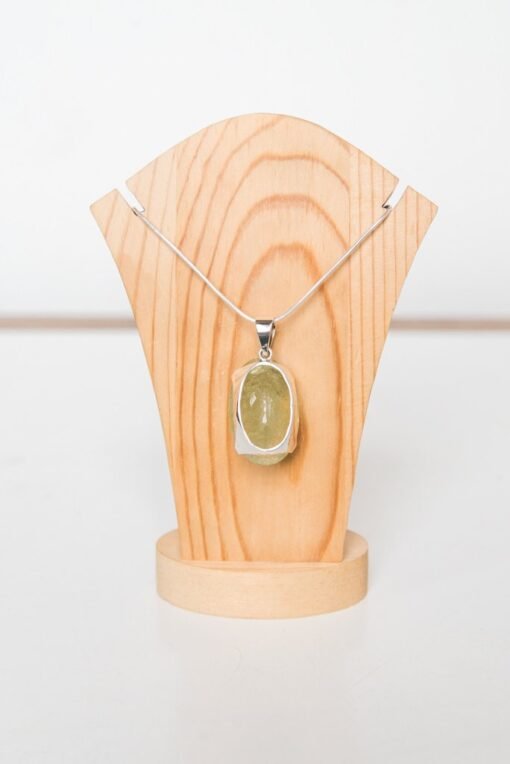 Lemon Quartz Pendant 925 Sterling Silver - Image 5