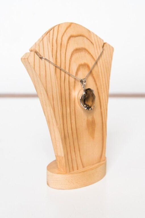 Smoky Quartz Pendant | 925 Sterling Silver - Image 3