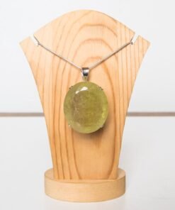 Lemon Quartz Pendant 925 Sterling Silver