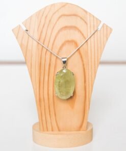 Lemon Quartz Pendant 925 Sterling Silver