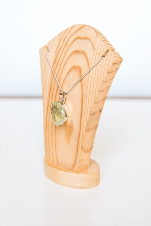 Lemon Quartz Pendant 925 Sterling Silver - Image 4