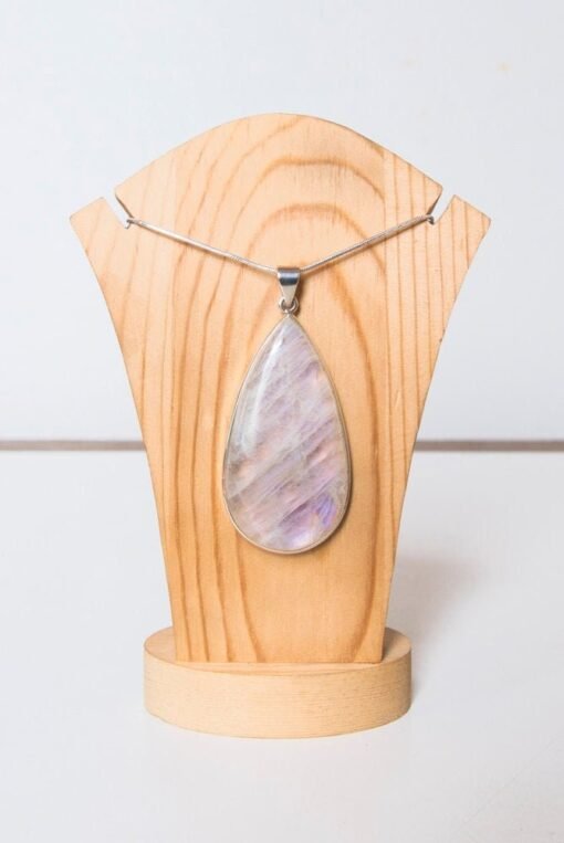 Rainbow Moonstone Pendant | 925 Sterling Silver