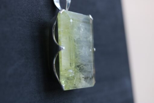 Aquamarine Pendant 925 Sterling Silver - Image 3