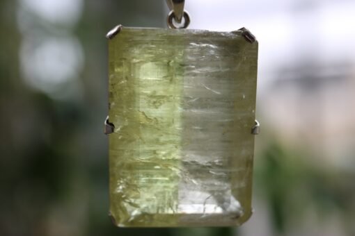 Aquamarine Pendant 925 Sterling Silver - Image 2