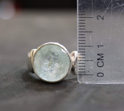 Aquamarine Ring | 925 Sterling Silver - Image 7
