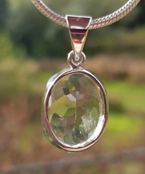 Prasiolite | Green Amethyst Pendant | 925 Sterling Silver - Image 5