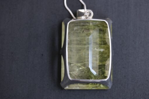 Aquamarine Pendant 925 Sterling Silver - Image 5