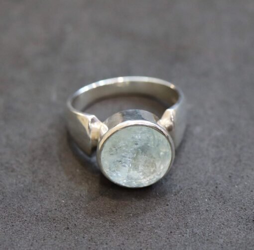 Aquamarine Ring | 925 Sterling Silver - Image 6