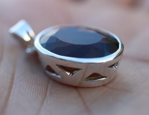 Bear Quartz Pendant 925 Sterling Silver - Image 7
