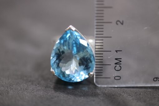 Blue Topaz Ring | 925 Sterling Silver - Image 8