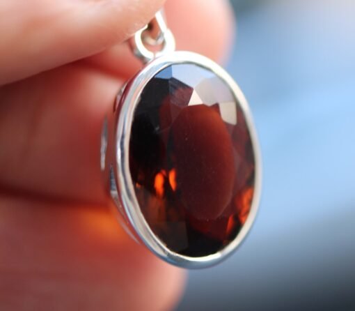 Bear Quartz Pendant 925 Sterling Silver - Image 8