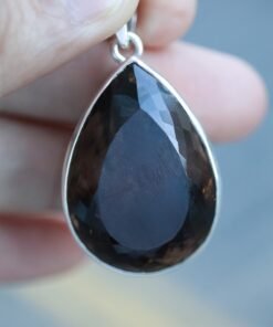 Smoky Quartz Pendant | 925 Sterling Silver