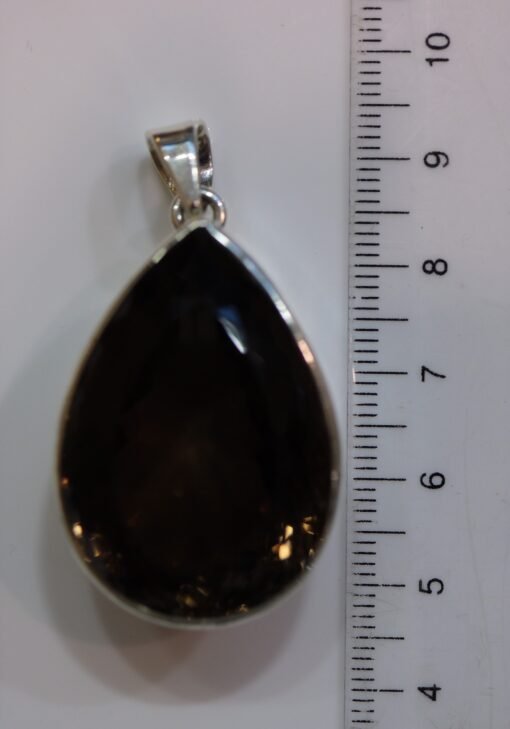 Smoky Quartz Pendant | 925 Sterling Silver - Image 9
