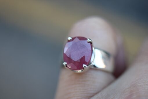 Ruby Ring | 925 Sterling Silver