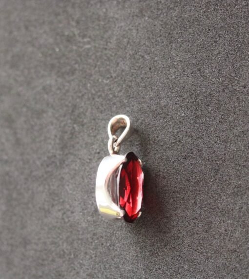 Garnet Pendant | 925 Sterling Silver - Image 4