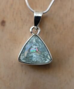 Aquamarine Pendant 925 Sterling Silver