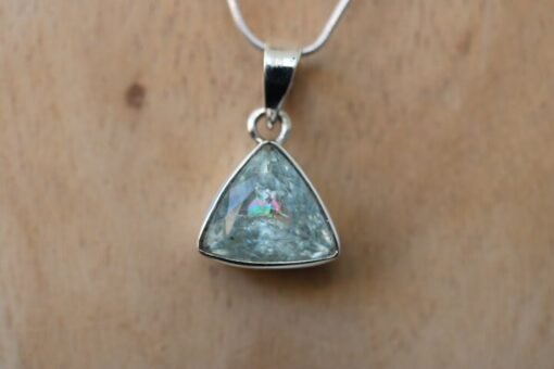 Aquamarine Pendant 925 Sterling Silver