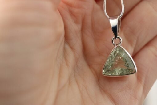 Aquamarine Pendant 925 Sterling Silver - Image 7