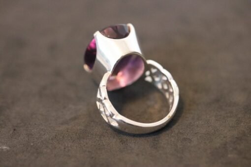 Amethyst Ring 925 Sterling Silver - Image 3