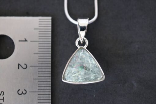 Aquamarine Pendant 925 Sterling Silver - Image 6