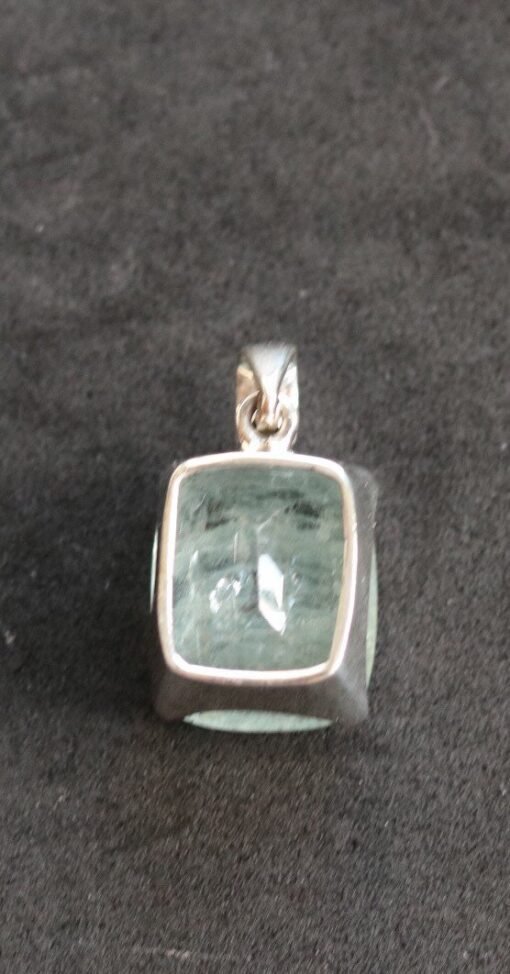 Aquamarine Pendant 925 Sterling Silver - Image 7