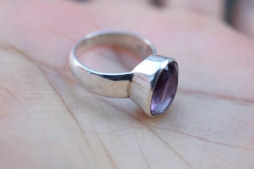 Amethyst Ring | 925 Sterling Silver - Image 5