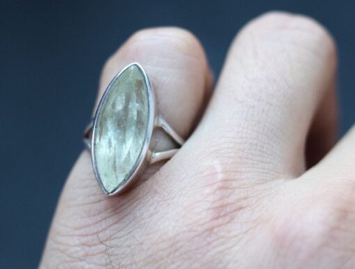 Aquamarine Ring | 925 Sterling Silver