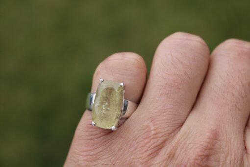 Aquamarine Ring | 925 Sterling Silver - Image 4