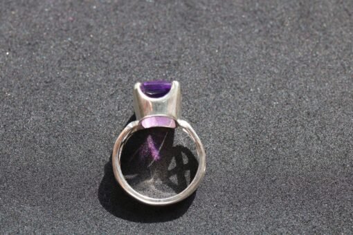 Amethyst Ring | 925 Sterling Silver - Image 5
