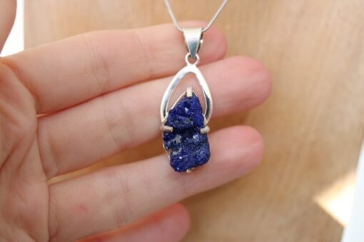 Cavansite Pendant | 925 Sterling Silver - Image 2