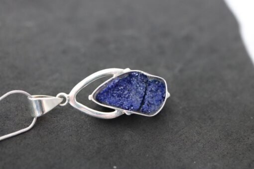 Cavansite Pendant | 925 Sterling Silver - Image 6
