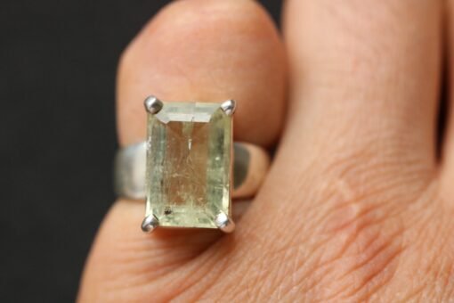 Aquamarine Ring | 925 Sterling Silver