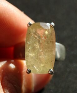 Aquamarine Ring | 925 Sterling Silver