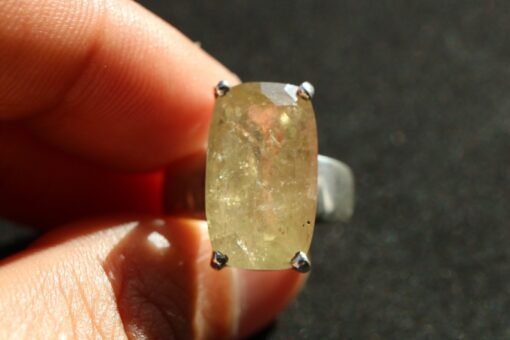 Aquamarine Ring | 925 Sterling Silver