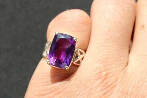 Amethyst Ring | 925 Sterling Silver