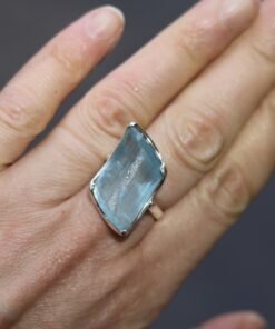 Aquamarine Ring | 925 Sterling Silver