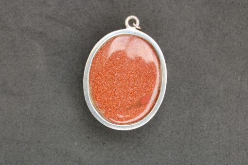 Sunstone Pendant |  925 Sterling Silver - Image 5