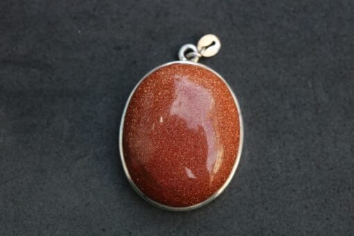 Sunstone Pendant |  925 Sterling Silver - Image 4