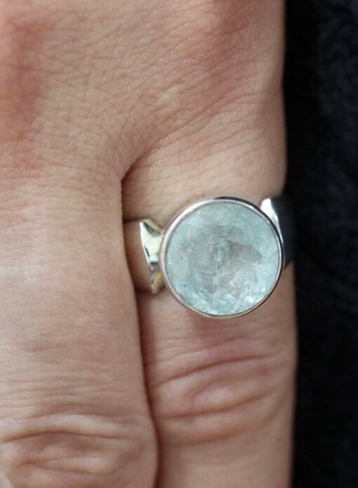 Aquamarine Ring | 925 Sterling Silver