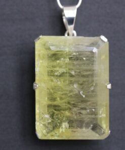 Aquamarine Pendant 925 Sterling Silver