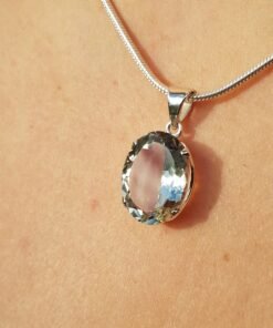 Prasiolite | Green Amethyst Pendant | 925 Sterling Silver