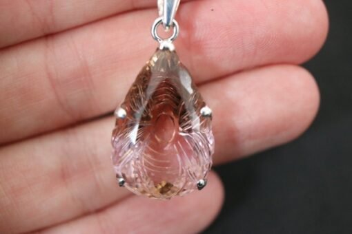 Ametrine Pendant | 925 Sterling Silver - Image 8