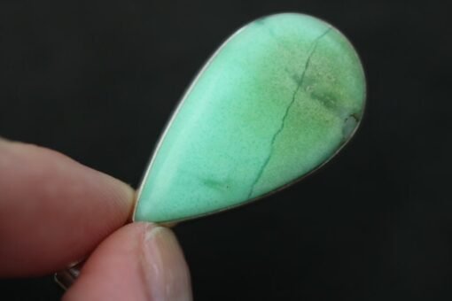 Gaspeite Pendant | 925 Sterling Silver - Image 3