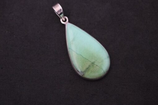 Gaspeite Pendant | 925 Sterling Silver - Image 6