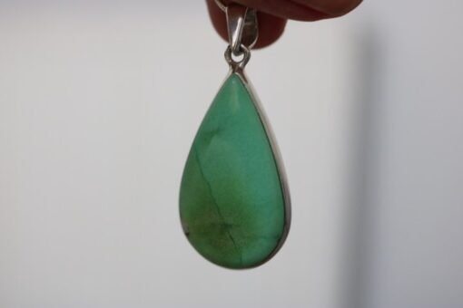 Gaspeite Pendant | 925 Sterling Silver - Image 4